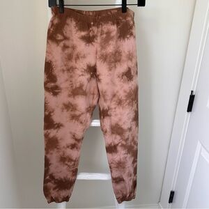LACAUSA Anthropologie Tie Dye Jogger Sweatpants Women’s M
